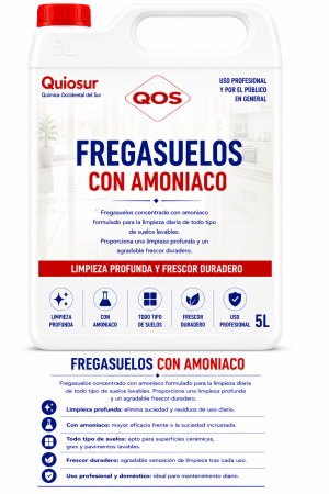 Fregasuelos con amoniaco