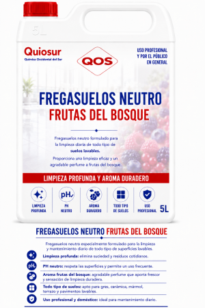 Fregasuelos PH neutro frutas del bosque