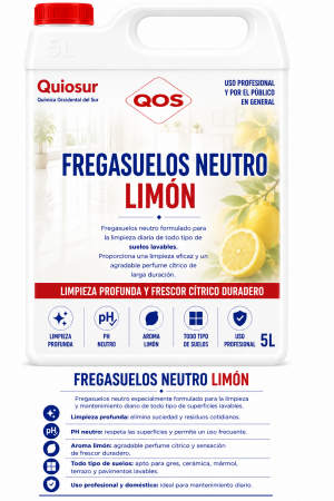 Fregasuelos PH neutro limón
