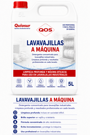 LAVAVAJILLAS MÁQUINA aguas medias