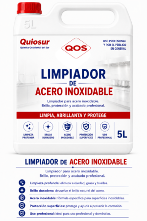 Limpiador de acero inoxidable