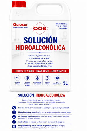 Solucíón hidroalcohólica