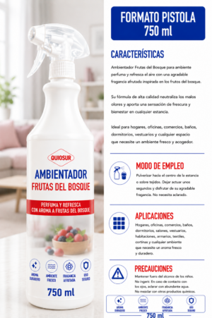 AMBIENTADOR frutas del bosque doméstico