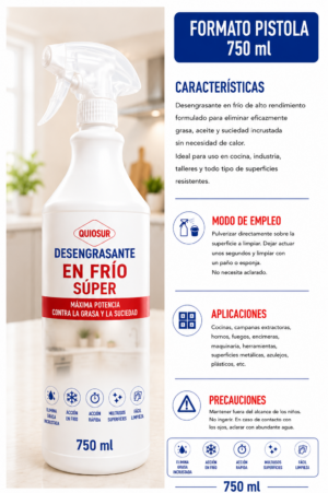 Desengrasante en frío súper domésticos