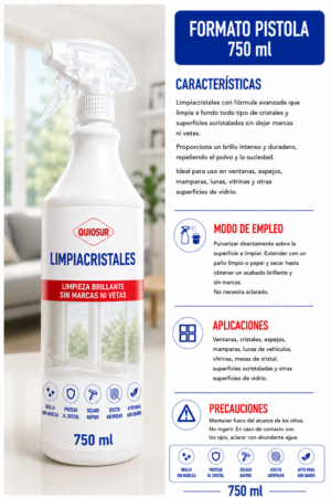 Limpiacristales doméstico
