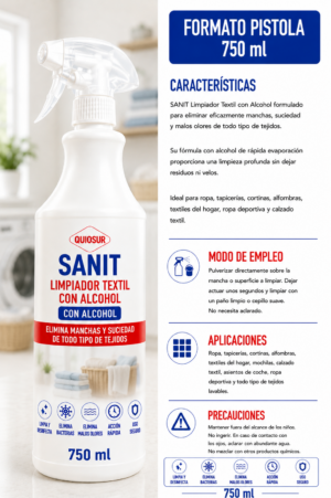 Limpiador textil SANIT_TEXT doméstico